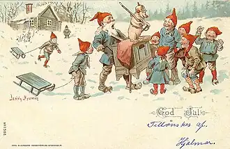 Weihnachts­karte vor 1946