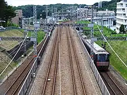 Verzweigung bei Shin-Yurigaoka