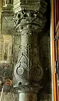 Detail im Kreuzgang der Liebfrauenbasilika, Maastricht