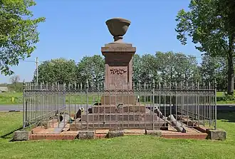 Kleines Denkmal in Hakenberg