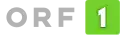 Corner­logo von ORF 1 5. Okt. 2000– 16. Aug. 2005