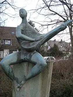 Mann mit Laute, 1963 Koordinaten52.25728.059985