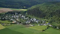 Oberehe, Luftaufnahme (2015)