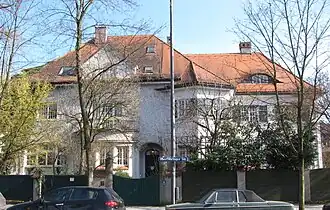 1910 – Villa in Oberföhring, München, Oberföhringer Straße 12
