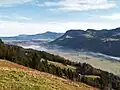 Blick von der Salmaser Höhe nach Osten zum Großen Alpsee