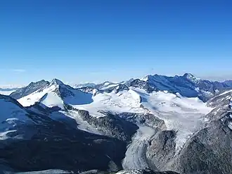 Obersulzbachkees von Norden, vom Keeskogel (2005)