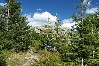 Der Gipfel des Oblík