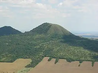 Blick vom Raná zum Oblík