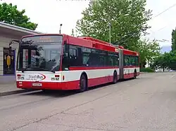 Der ehemalige Wagen 2 im Einsatz in Salzburg