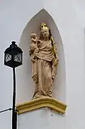 Gotische Madonnenfigur in Ochsenfurt