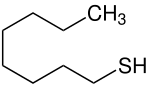 Strukturformel von 1-Octanthiol