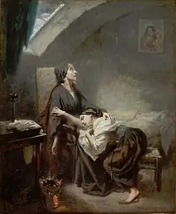 Unglückliche Familie oder Selbstmord 1852, Musée Fabre, Montpellier