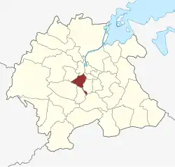 Lage des Ansgars Sogn in der Odense Kommune