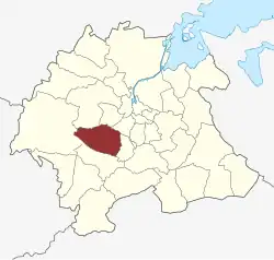 Lage des Sanderum Sogn in der Odense Kommune