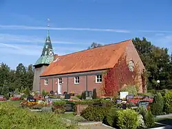 Die St.&nbsp;Jobst geweihte Kirche von Odisheim