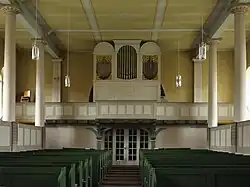 Blick auf die Euler-Orgel