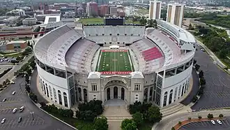 Das Ohio Stadium im Juni 2021