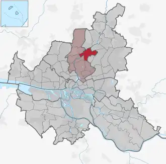 Lage in Hamburg