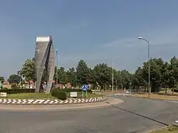 Oirschot, Skulptur in der Straße