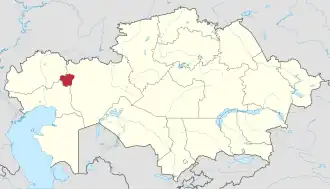 Lage in Kasachstan