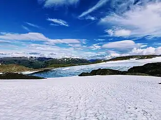 Blick auf westseitige Gletscherzunge