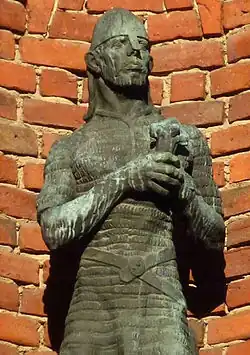 Olof III. (†&nbsp;1022) war der erste christliche König Schwedens und erster Reichs­einiger