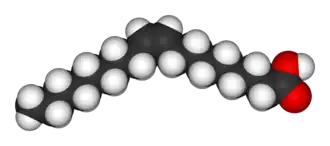 Kalottenmodell der Ölsäure
