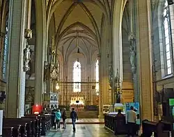 Wenzelsdom in Olmütz, 13.–14.&nbsp;Jh.