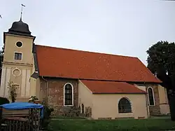 Die ehemalige Evangelische Kirche in Olsztynek (Hohenstein)