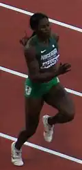 Oludamola Osayomi Rang acht in 11,58&nbsp;s