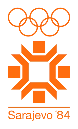 Logo der Olympischen Winterspiele 1984