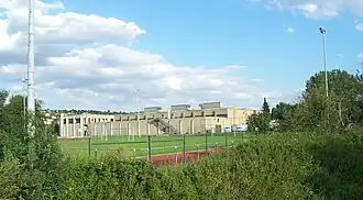 Sportplatz und Emil-Beck-Halle am Olympiastützpunkt TBB