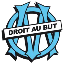 Vereinswappen von Olympique Marseille zwischen 1990 und 1993