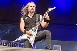 Leadgitarrist Markus Vanhala