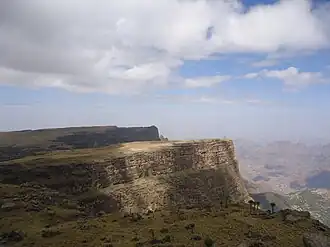 Simien-Nationalpark (zwischen Geech und Chennek Campsite)