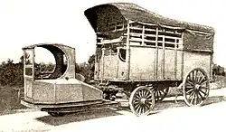 One Wheel Truck um 1917