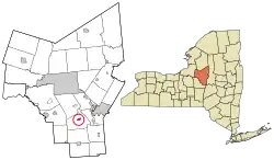 Lage im Oneida County