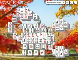 Bild von einem online Solitaire Mahjong Spiel