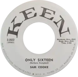 Sam Cooke – Only Sixteen