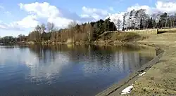 Badestrand im Winter