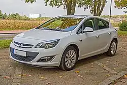 Opel Astra J von 2009 bis 2015