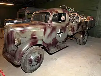 Opel Blitz im Museum Overloon