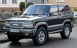 Auf dem Isuzu Trooper basiert der Opel Monterey.