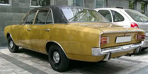 Opel Rekord C, 1966