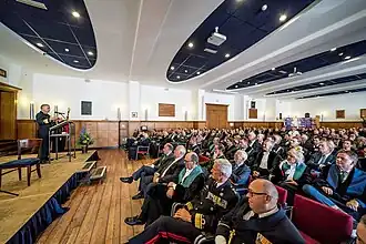 Begrüßung eines neuen Jahr­gangs (2018)