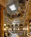 Spiegelgewölbe im Treppenhaus der Opera Garnier