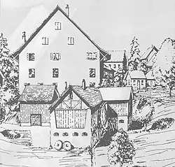 Mühle Opfikon, Fronhof 1325