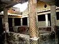 Villa von Oplontis, Peristyl