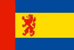 Flagge der Gemeinde Opmeer