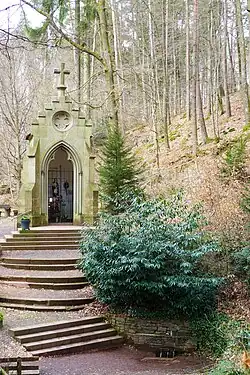 Großer Lückner, Odilienkapelle mit Odilienquelle